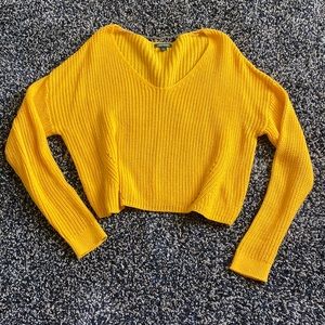 Crop sweater